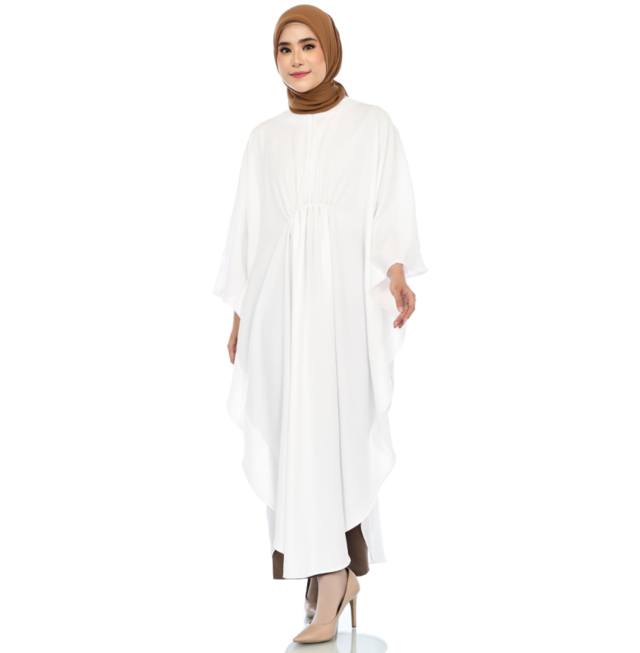 OOTD kaftan hijab