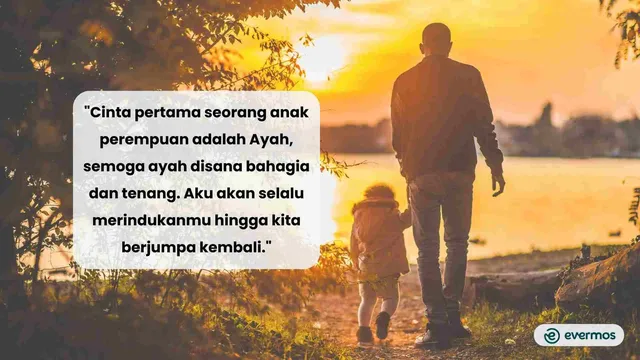kata kata buat ayah yang sudah meninggal