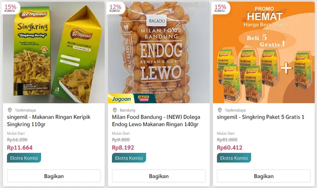 ide jualan 1000an dari singkong