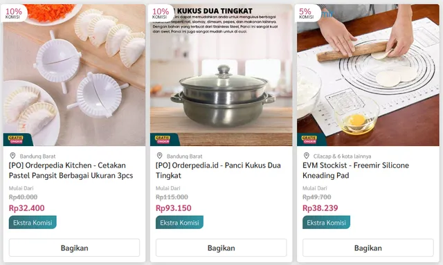 ide jualan dimsum 1000an