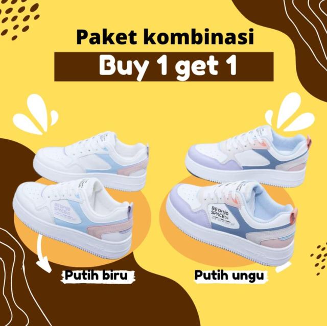 10 Inspirasi Model Baju Gamis Terbaru Stylish dan Keren Sepatu Kets Sneakers Wanita Beyond Space Casual Daily Bs-001 - Koekita