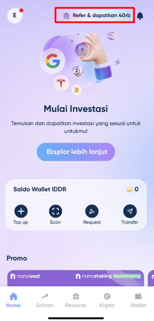 Cara Dapat Kode Referral Nano Vest Agar NBT Makin Nambah! kode referral nanovest