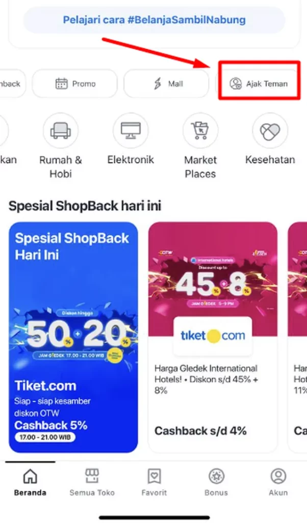 Gunakan Kode Referral ShopBack Dapat Cashback s/d Rp 1,1 Juta! kode referral shopback
