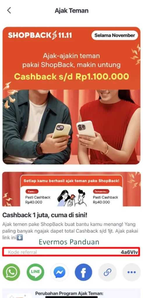 Gunakan Kode Referral ShopBack Dapat Cashback s/d Rp 1,1 Juta! kode referral shopback