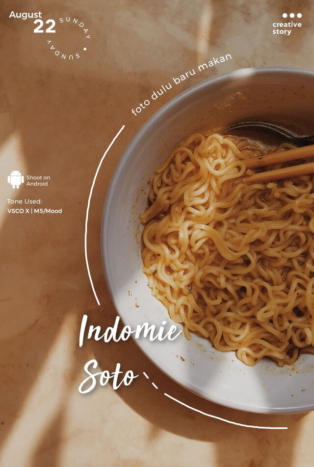 10 Inspirasi Desain Banner Warmindo Kekinian yang Memikat Spanduk Warung Indomie