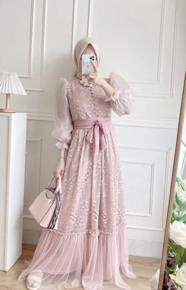 Model Dress Brokat Anak Remaja