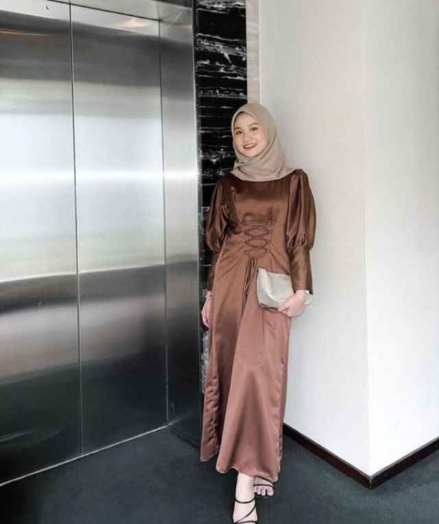 25+ Model Baju Gamis Pesta Pernikahan Simpel dan Mewah [year]