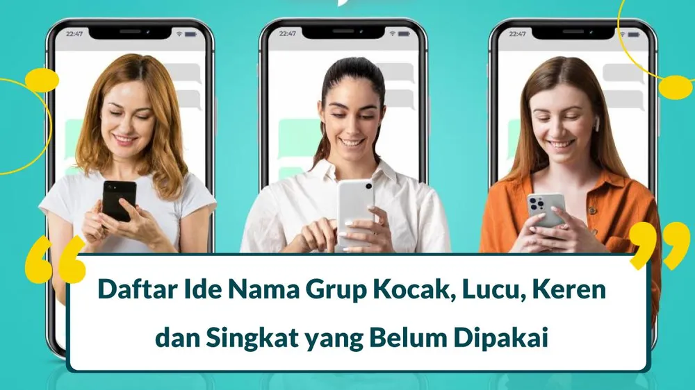 170 Nama Grup Kocak, Lucu dan Singkat yang Belum Dipakai, Biar Makin Kompak!