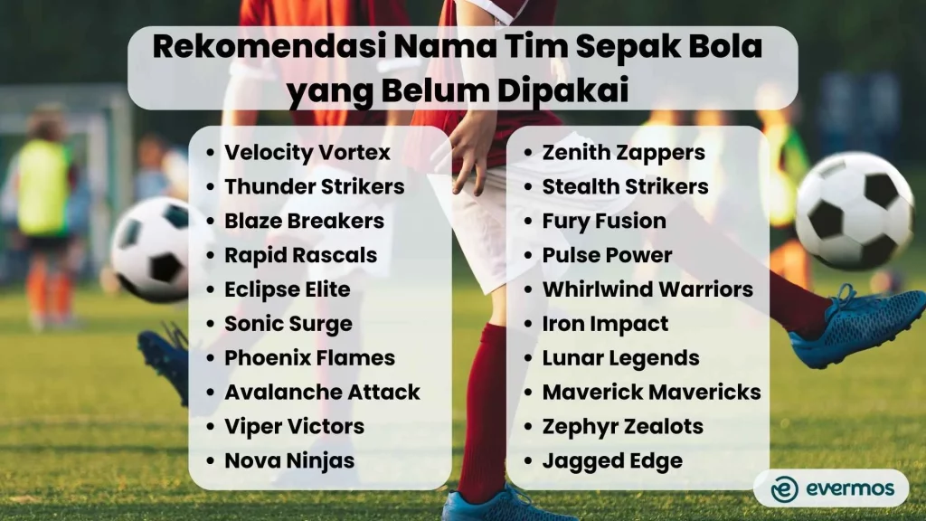 nama tim futsal keren