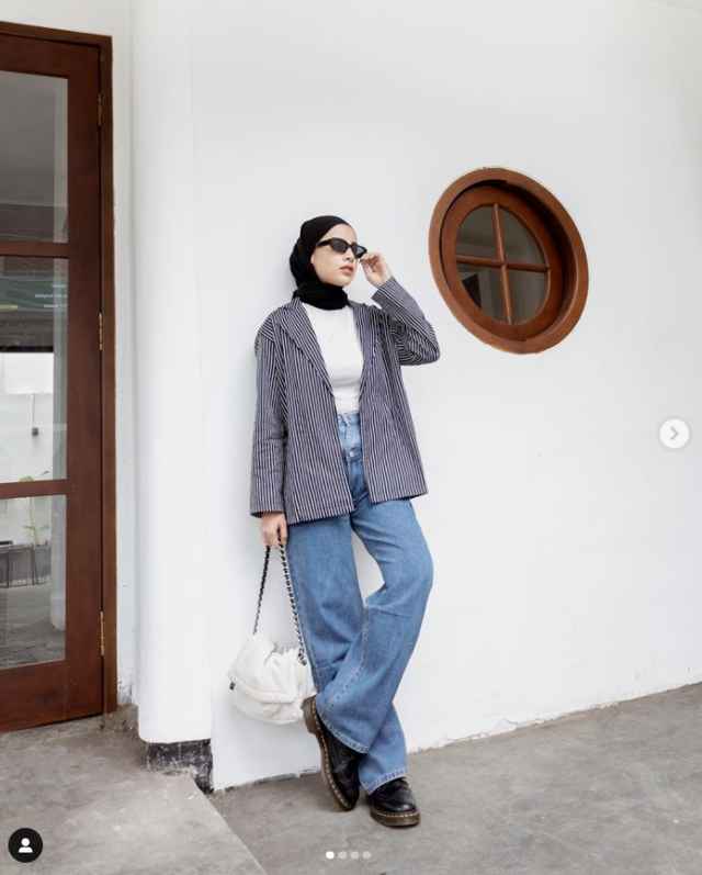 OOTD Hijab Simple untuk Hangout