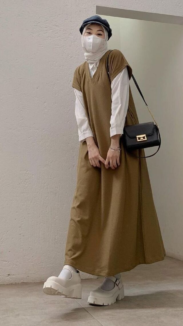 Gamis Vest Nyaman di Pakai saat Acara Santai 