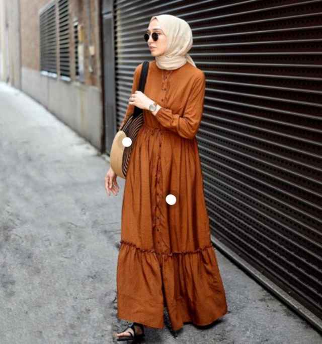 ootd hijab simple untuk hangout