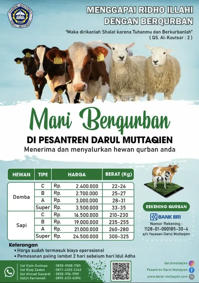 Tips Buat & 15 Contoh Spanduk Jual Hewan Qurban yang Attractive! Banner jual hewan qurban