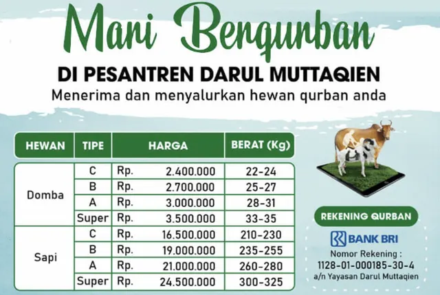 Tips Buat & 15 Contoh Spanduk Jual Hewan Qurban yang Attractive! Banner jual hewan qurban