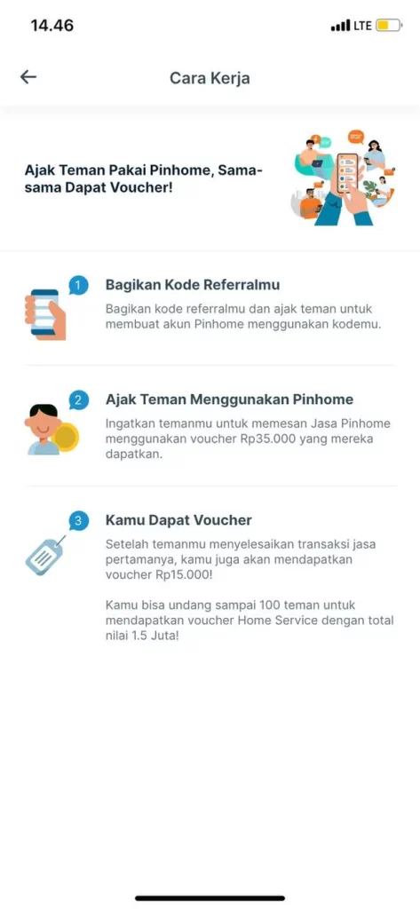 Cara Dapat Kode Referral Pinhome Untung Total Rp 25 Juta! kode referral pinhome