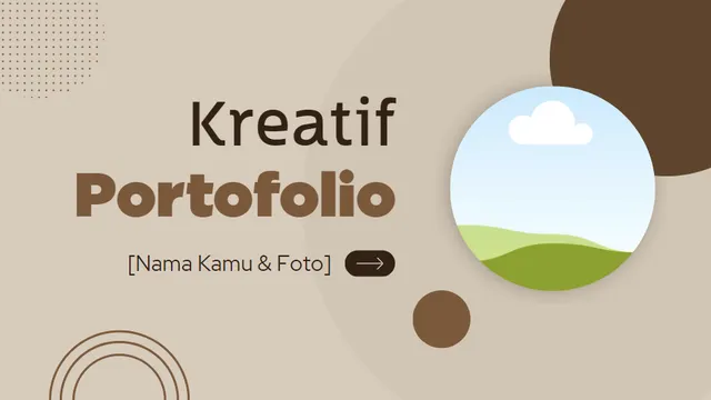 Template Portofolio Lamaran Kerja