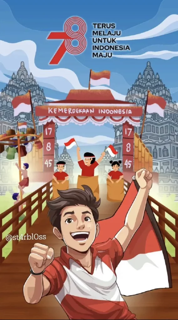 poster kemerdekaan yang mudah5