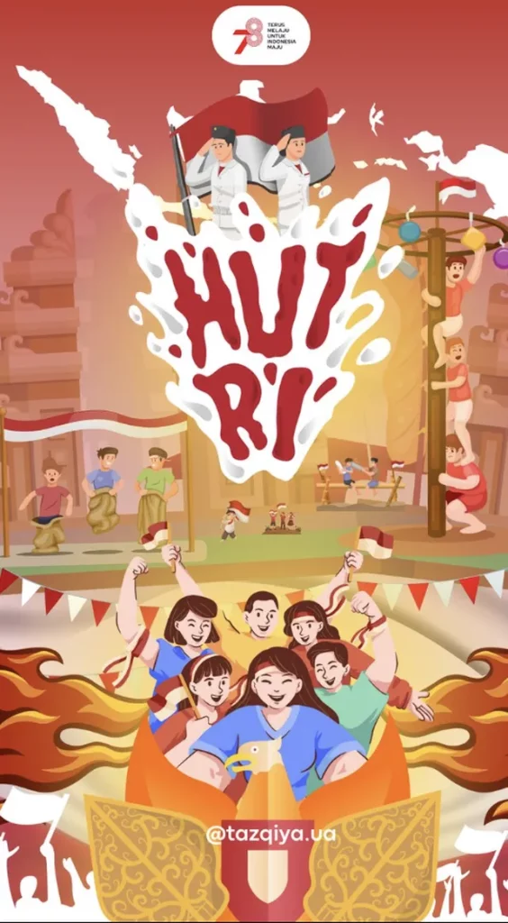 poster kemerdekaan yang mudah5