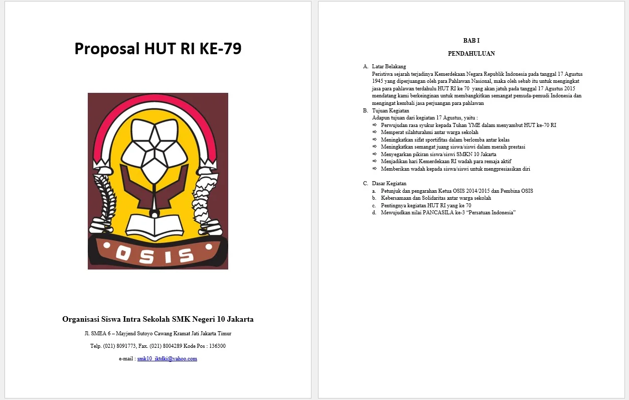 contoh proposal lomba 17 agustus