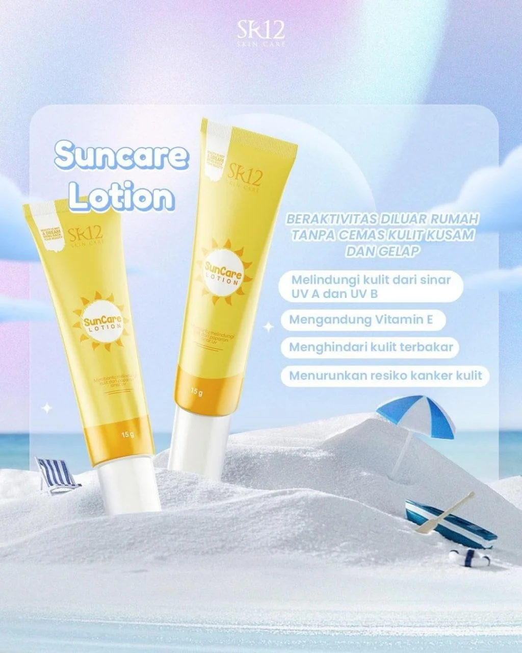 cara menggunakan sunscreen