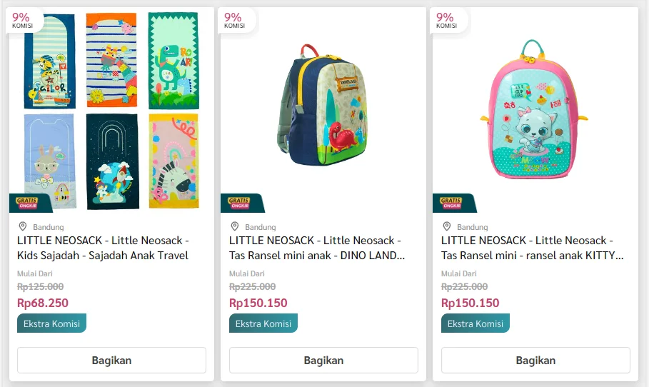 supplier perlengkapan bayi tangan pertama