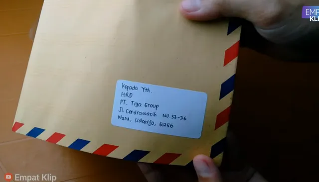 6 Contoh Amplop Lamaran Kerja, Format dan Cara Membuatnya yang Mudah contoh amplop lamaran kerja