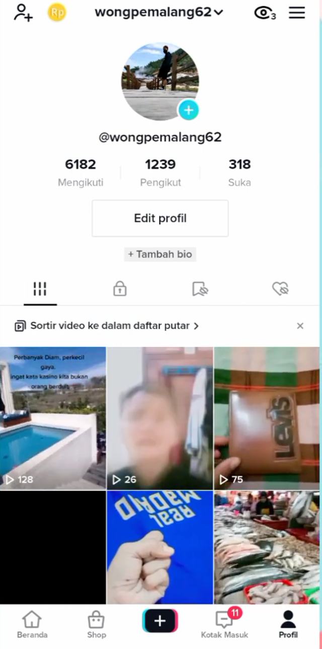 cek resi di tiktok shop