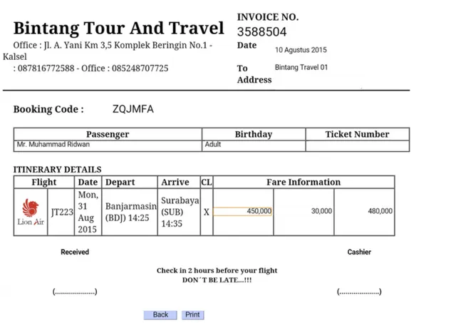7 Contoh Invoice Tour and Travel dan Cara Buatnya yang Mudah