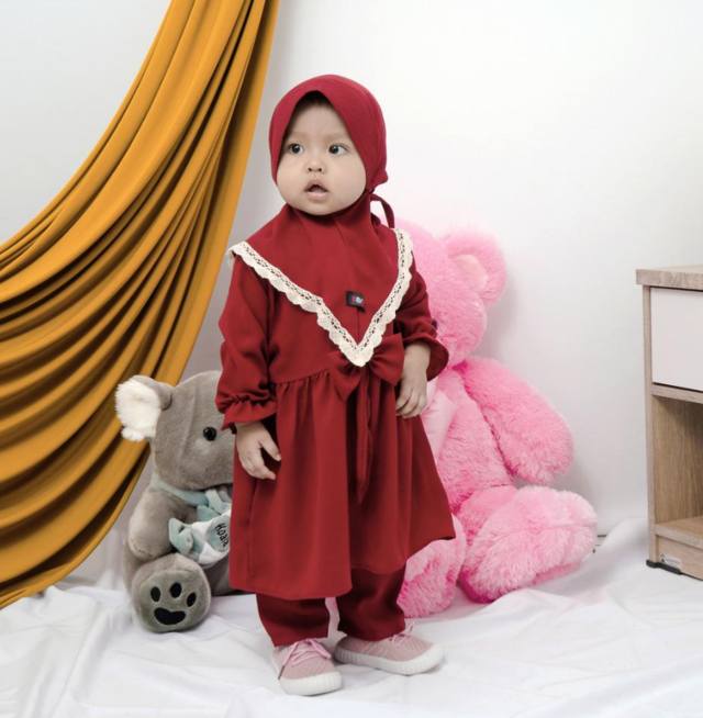 model baju tunik anak perempuan terbaru