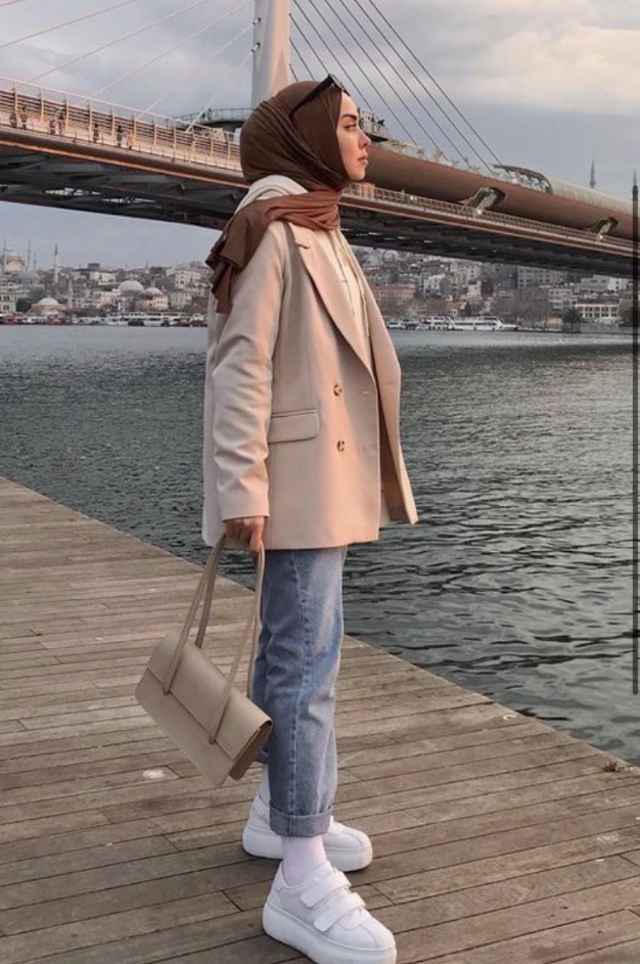 ootd korean style hijab